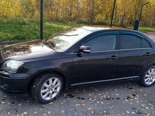 2008 Toyota Avensis II Рестайлинг, чёрный, 950000 рублей, вид 2