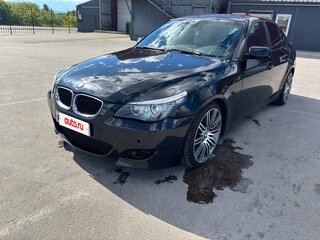 2007 BMW 5 серии 525i V (E60/E61) Рестайлинг, чёрный, 1100000 рублей, вид 1
