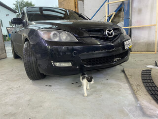 2005 Mazda 3 I (BK), чёрный, 370000 рублей, вид 3