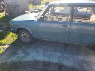 2003 Lada (ВАЗ) 2107, синий, 100000 рублей, вид 5