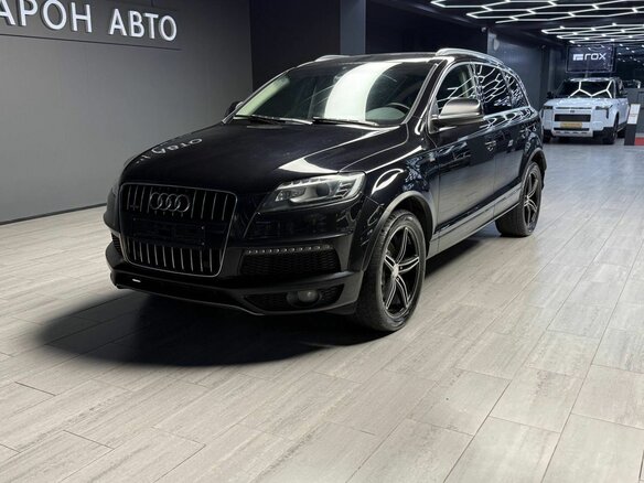 2014 Audi Q7 I (4L) Рестайлинг, чёрный, 2140000 рублей - вид 1