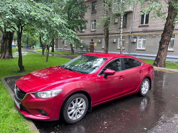 2015 Mazda 6 III (GJ) Рестайлинг, красный, 1670000 рублей