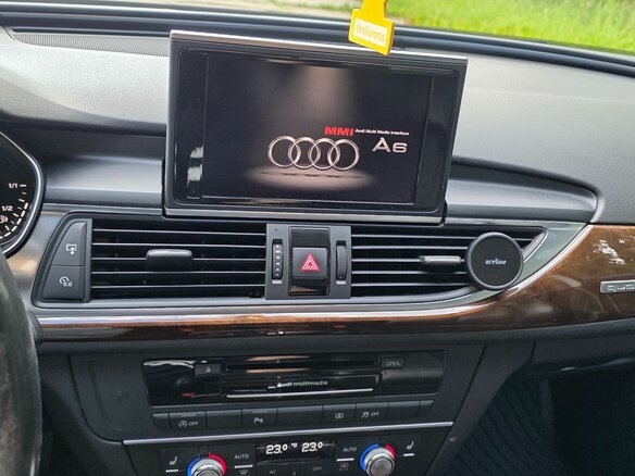 2011 Audi A6 IV (C7), синий, 1800000 рублей - вид 19