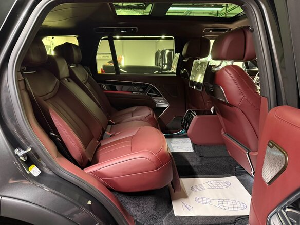 2026 Land Rover Range Rover D350 MHEV Long V, чёрный - вид 34