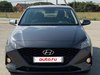 2021 Hyundai Solaris II Рестайлинг, серый, 1750000 рублей, вид 2