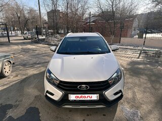 2020 Lada (ВАЗ) Vesta SW Cross I, белый, 1500000 рублей, вид 4