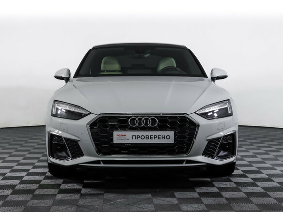 2022 Audi A5 Sportback 40 TFSI II (F5) Рестайлинг, белый, 4645000 рублей - вид 1