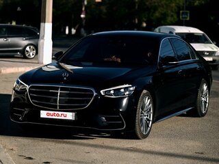 2022 Mercedes-Benz S-Класс 350 d Long 4MATIC VII (W223), чёрный, 17750000 рублей, вид 1