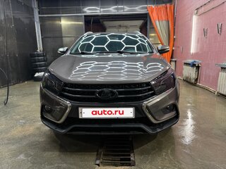 2019 Lada (ВАЗ) Vesta SW Cross I, коричневый, 940000 рублей, вид 1