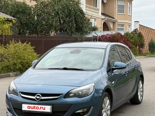 2013 Opel Astra J Рестайлинг, синий, 730000 рублей, вид 1