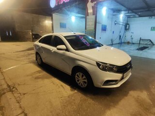 2020 Lada (ВАЗ) Vesta I, белый, 850000 рублей, вид 1