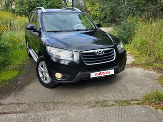 2011 Hyundai Santa Fe II Рестайлинг, чёрный, 1300000 рублей, вид 2
