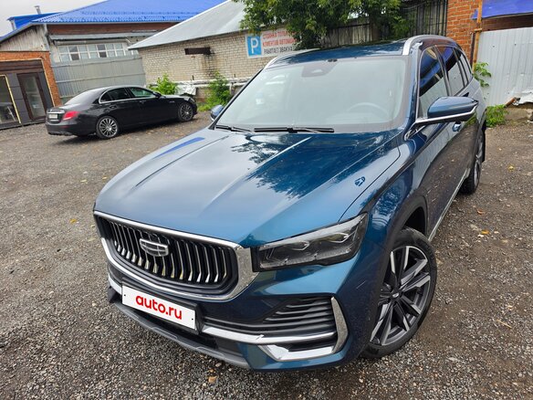 2023 Geely Monjaro (Xingyue L) I, синий - вид 1