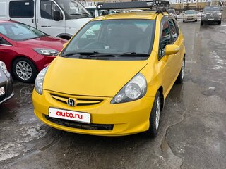 2007 Honda Fit I, жёлтый, 450000 рублей, вид 3