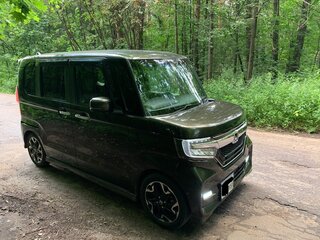 2019 Honda N-BOX II, коричневый, 1200000 рублей, вид 4