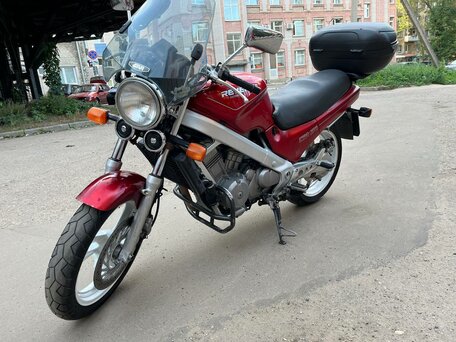 1990 Honda NTV 650, красный, 280000 рублей, вид 4