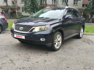2009 Lexus RX 450h III, синий, 1700000 рублей, вид 1