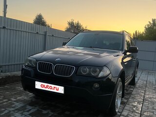 2007 BMW X3 30i I (E83) Рестайлинг, чёрный, 1200000 рублей, вид 4