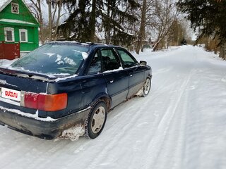 1988 Audi 80 IV (B3), синий, 85000 рублей, вид 4