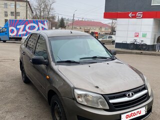 2014 Lada (ВАЗ) Granta I, коричневый, 215000 рублей, вид 2