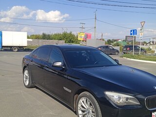 2011 BMW 7 серии Long 750Li xDrive V (F01/F02/F04), чёрный, 1750000 рублей, вид 3