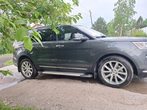 2019 Ford Explorer V Рестайлинг 2, серый, 3500000 рублей - вид 5