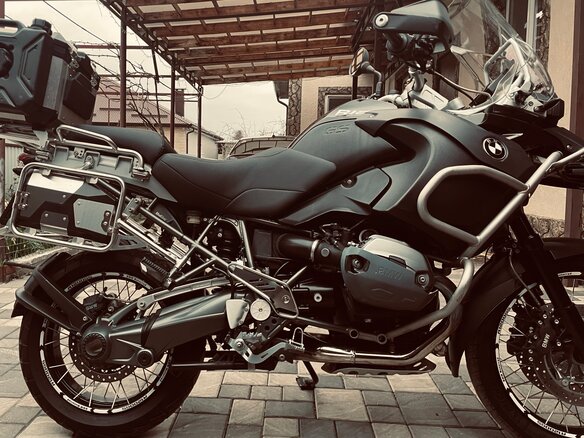 2013 BMW R 1200 GS Adventure, чёрный, 1175000 рублей - вид 1