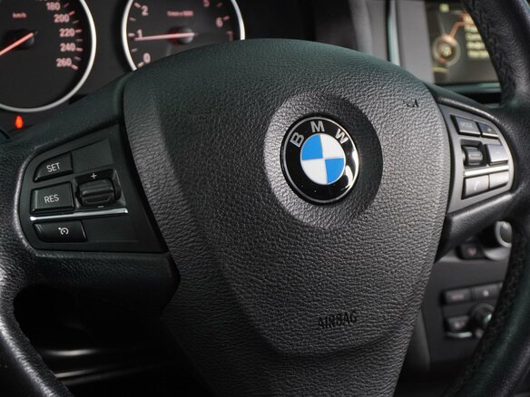 2014 BMW X3 20i xDrive II (F25) Рестайлинг, чёрный - вид 14