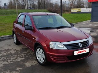 2011 Renault Logan I Рестайлинг, красный, 650000 рублей, вид 3