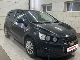 2012 Chevrolet Aveo II, чёрный, 700000 рублей, вид 3