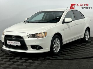 2013 Mitsubishi Lancer X Рестайлинг, белый, 995000 рублей, вид 2