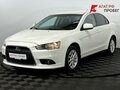 2013 Mitsubishi Lancer X Рестайлинг, белый, 960000 рублей - вид 1