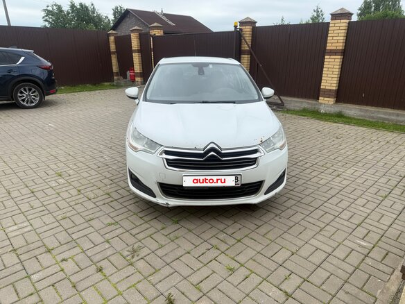 2016 Citroen C4 II, белый, 550000 рублей - вид 1