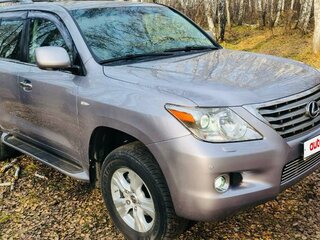 2008 Lexus LX 570 III, серебристый, 2595000 рублей, вид 3