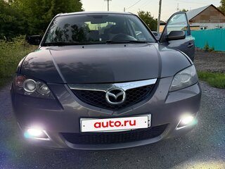 2007 Mazda 3 I (BK) Рестайлинг, серый, 460000 рублей, вид 4