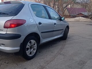 2005 Peugeot 206, серебристый, 230000 рублей, вид 5