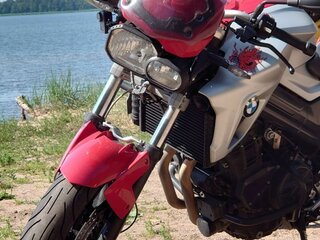 2012 BMW F 800 R, белый, 430000 рублей, вид 1