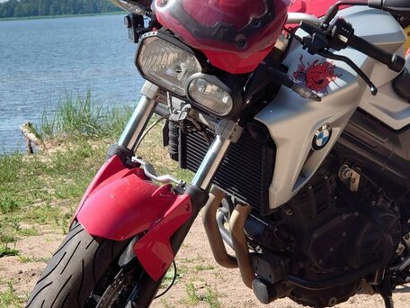 2012 BMW F 800 R, белый, 430000 рублей, вид 1