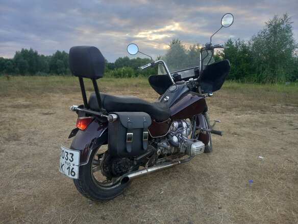 1988 Днепр MT-11, пурпурный, 120000 рублей - вид 4