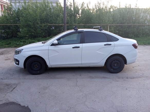 2023 Lada (ВАЗ) Vesta I Рестайлинг (NG), белый, 990000 рублей - вид 6