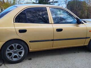 2007 Hyundai Accent ТагАЗ II, бежевый, 350000 рублей, вид 5