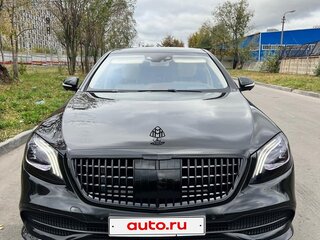 2016 Mercedes-Benz Maybach S-Класс 400 I (X222), чёрный, 4400000 рублей, вид 2