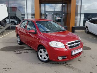 2011 Chevrolet Aveo I Рестайлинг, красный, 370000 рублей, вид 3