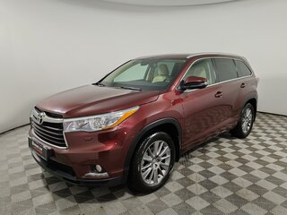 2015 Toyota Highlander III (XU50), красный, 3150000 рублей, вид 1