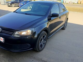 2010 Volkswagen Polo V, чёрный, 590000 рублей, вид 1
