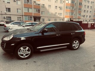 2007 Porsche Cayenne S I Рестайлинг (957), чёрный, 1200000 рублей, вид 3
