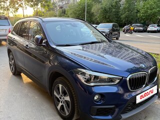 2018 BMW X1 16d sDrive II (F48), синий, 2150000 рублей, вид 5