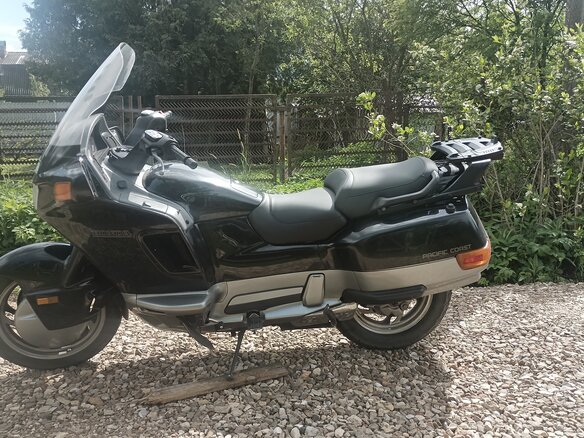 1994 Honda PC 800, чёрный, 220000 рублей