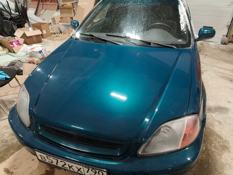 1998 Honda Civic VI, синий, 500000 рублей, вид 3