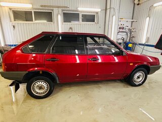 1990 Lada (ВАЗ) 2109, пурпурный, 390000 рублей, вид 5